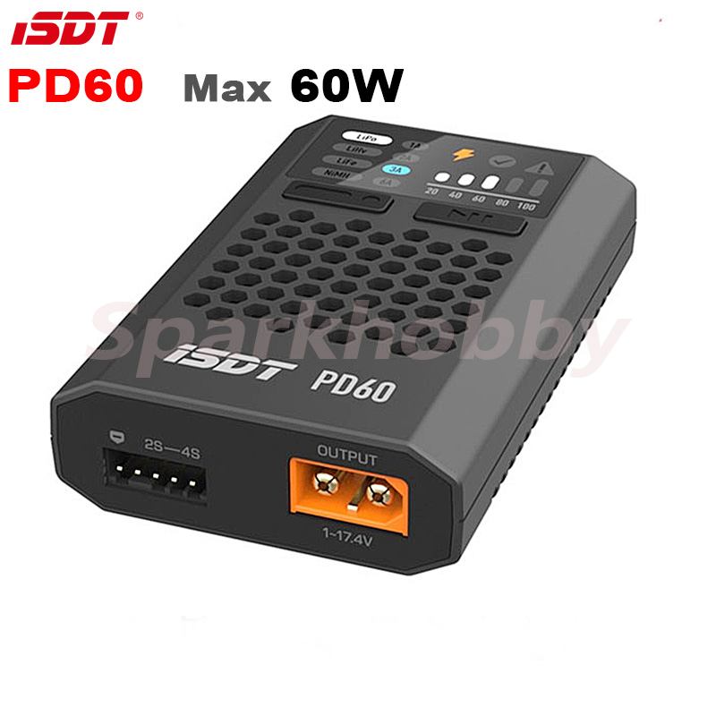 Drone Battery Balance Charger - ISDT PD60 60W 6A Quick Smart