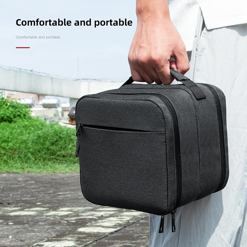 Drone Battery Case - Portable Case Dual Layer Storage Space