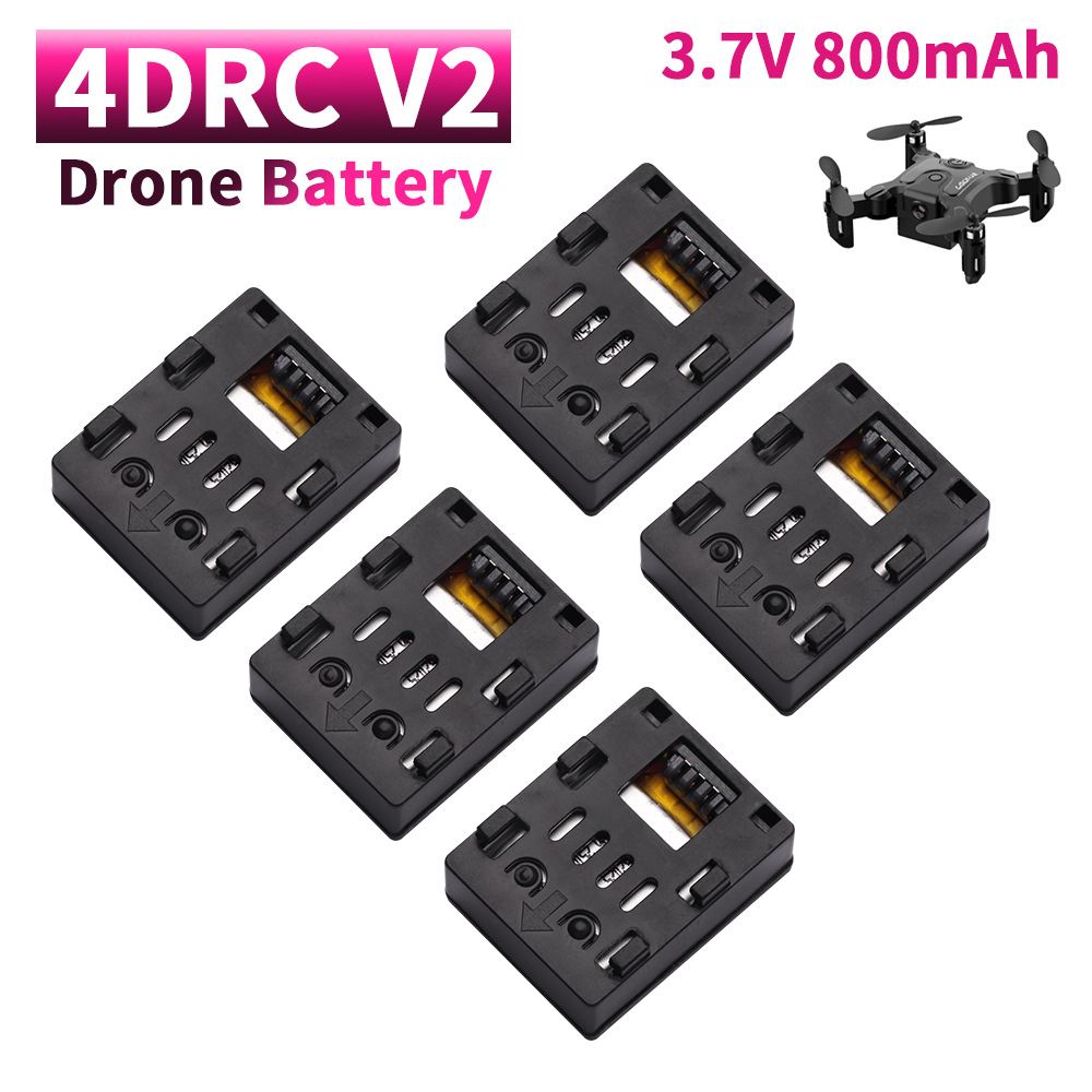 Drone Battery Lipo - Original 3.7V 4D-V2 RC Drone Battery