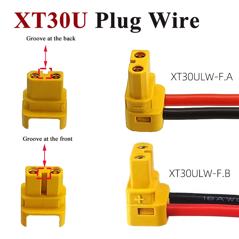 Elbow XT30U Banana Plug Line X - Drone Battery Connector review and price
