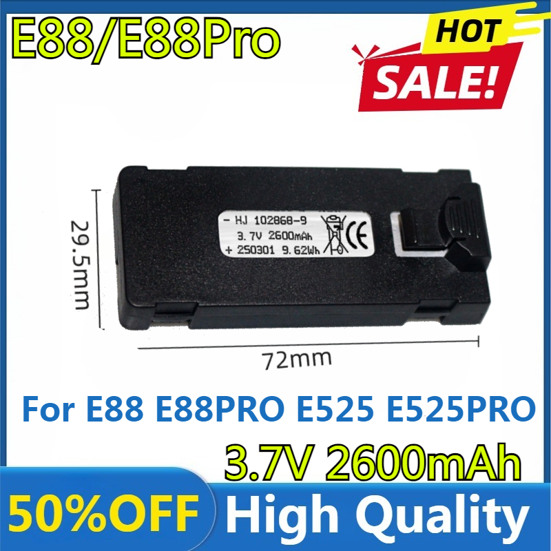 E88 Battery 3.7V 2600mAh For E - Drone Battery Balance Charger review and price