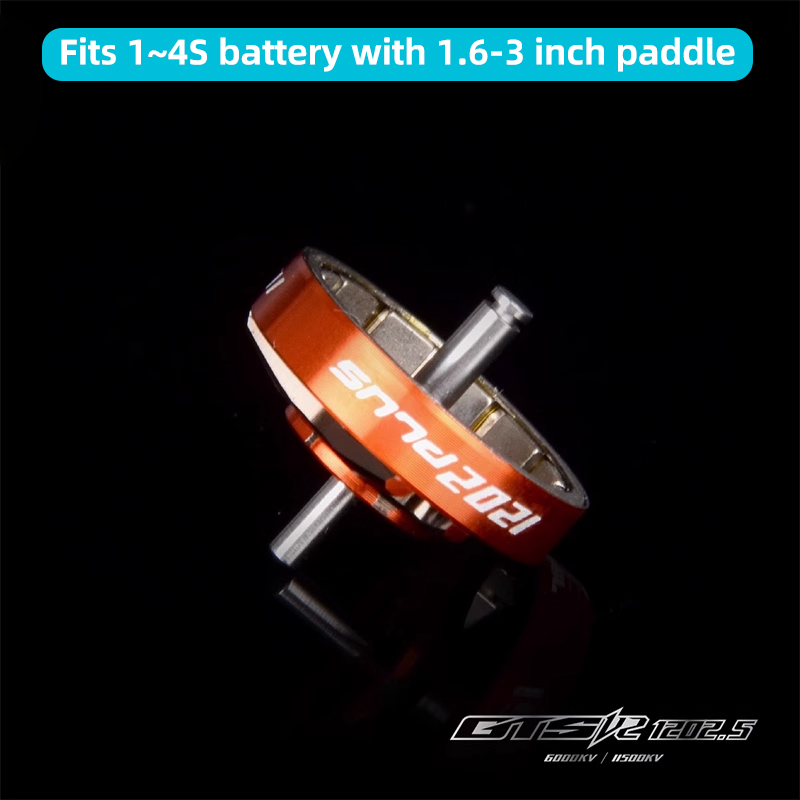 RCINPower GTS V2 1202.5 Brushl - Drone Battery 4S review and price