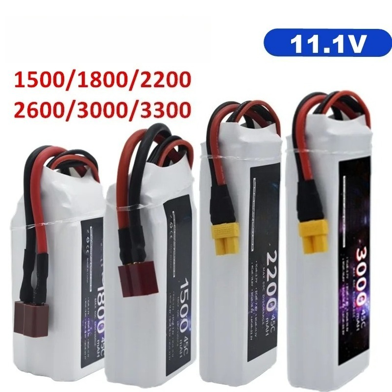 LiPo Battery 3S 1500mah 1800mA - Drone Battery Connector review and price