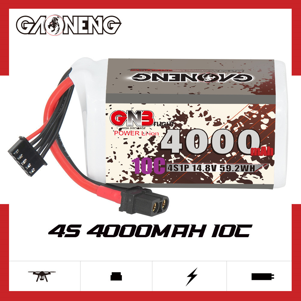 GNB 4000mAh 4S 14.8V 10C 20C W - Drone Battery 4S review and price