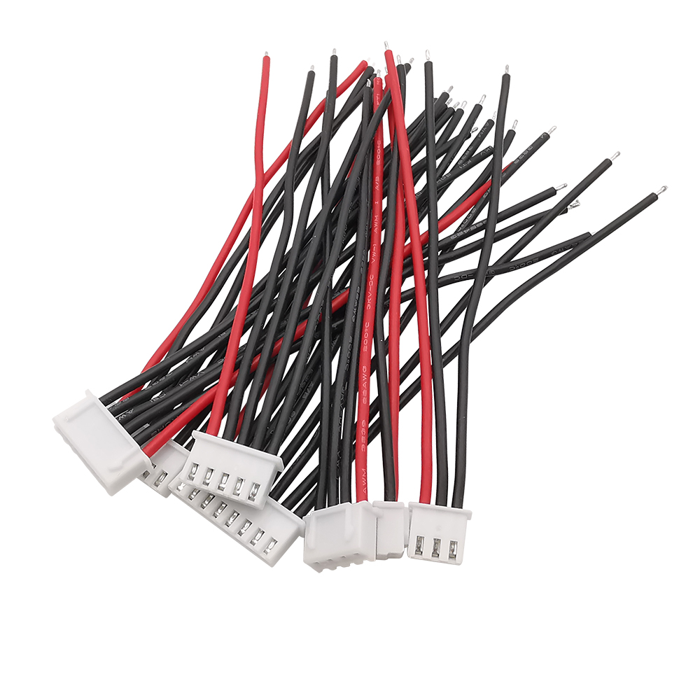 10Pcs 10cm 1S/2S/3S/4S/5S/6S/7 - Drone Battery Balance Charger review and price