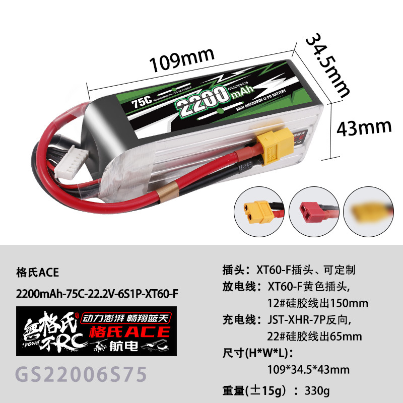NEW Gens ACE 22.2V Lipo Batter - Drone Battery 6S review and price