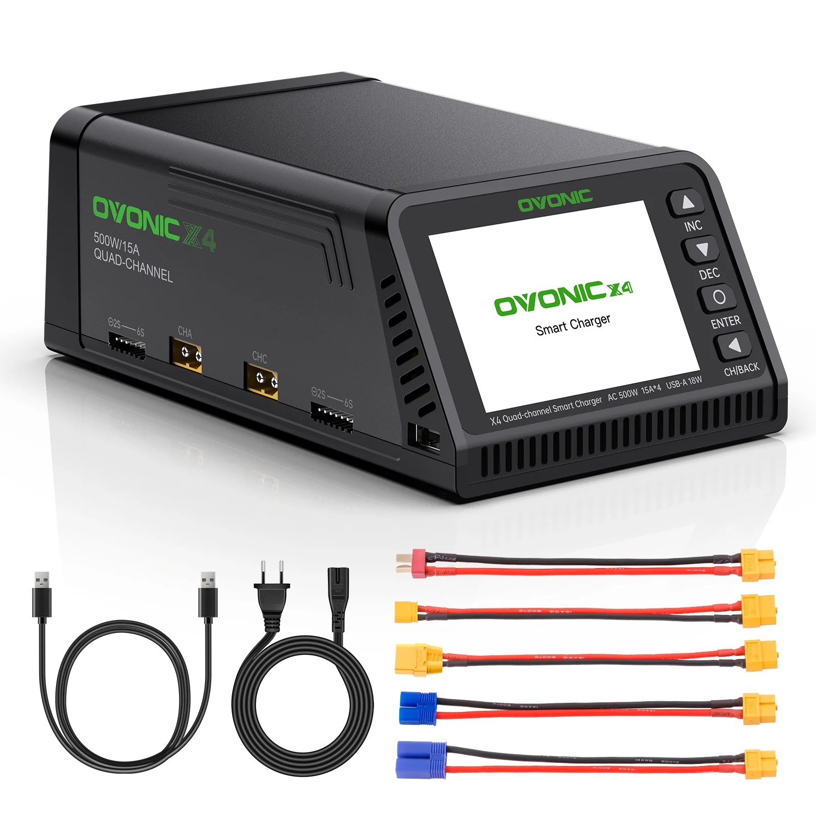 Ovonic X4 AC500W 4 Channel Sma - Drone Battery 3S review and price