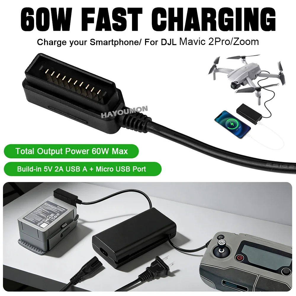For DJI Mavic 2 Pro/Zoom Drone - Drone Battery Balance Charger review and price